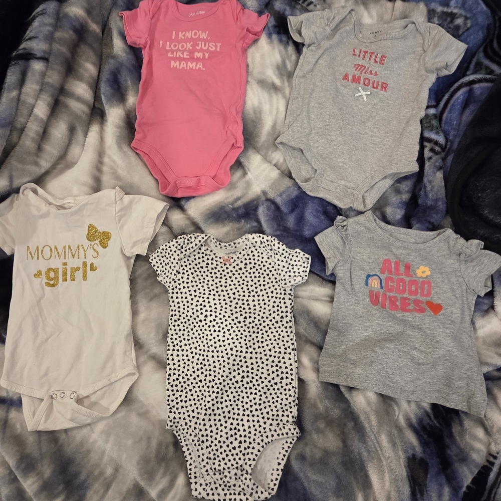 adidas Baby Bodysuit Collection - Pink, Gray, White, Gold